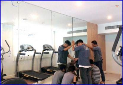 ติดตั้งกระจกอลูมิเนียม สารภี - ช่างกระจกอลูมิเนียม เชียงใหม่ เอ็น เอ อลูมิเนียม